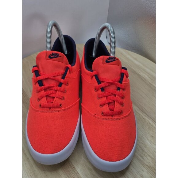 Nike Mini Sneaker Lace Casual Sneakers, #724747-641, Solar/Navy, Womens Size 7.5 - Picture 4 of 9